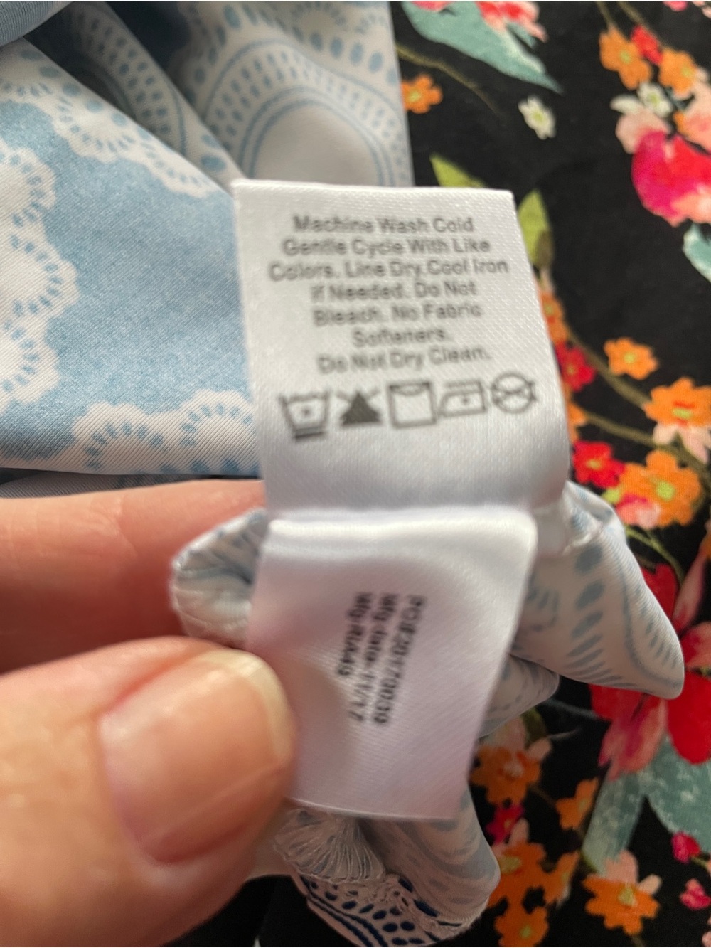 All For Color Blue and White Midi Sheath Dress size M - Picture 7 of 7